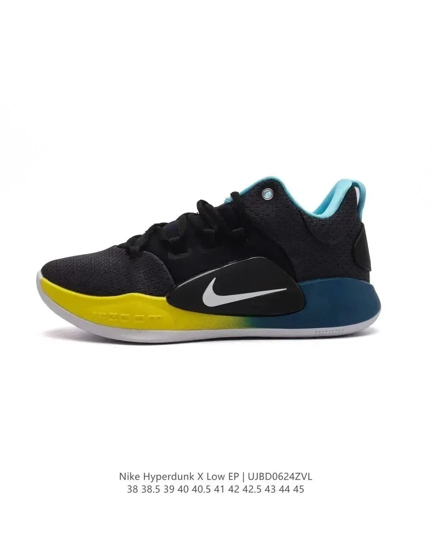Nike Hyperdunk X Low Yellow Sneakers — photo 9