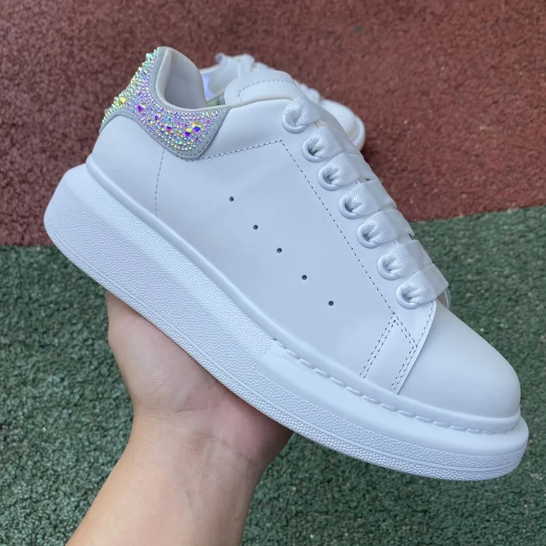 Alexander McQueen Oversized Sneaker Rhinestone Sneakers — QC