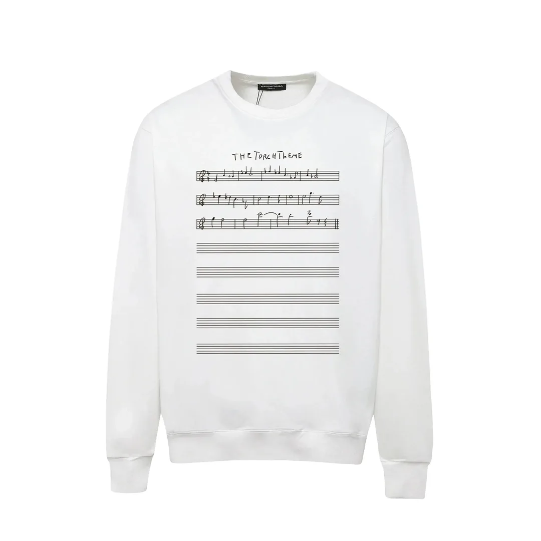 Letter Print Crewneck Sweatshirt — Photo 14