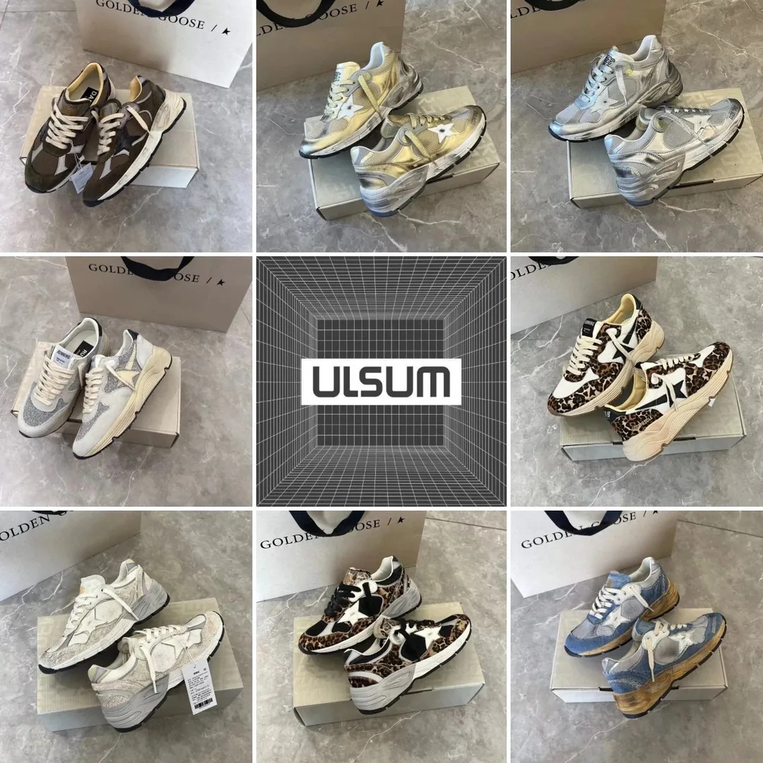 Golden Goose Dad-Star Dad Star White Trainers