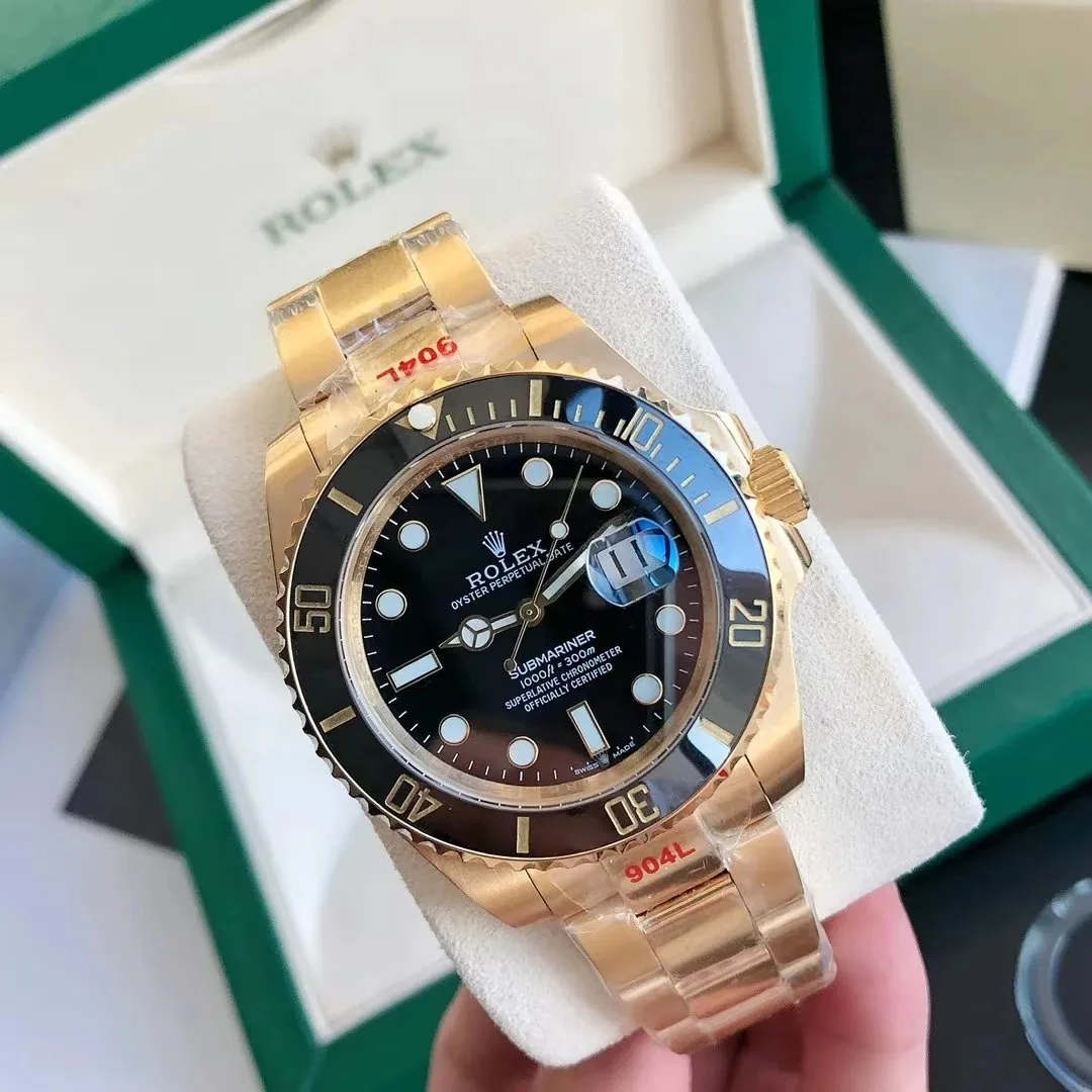 Rolex Submariner Green Bezel Watch — Photo 14