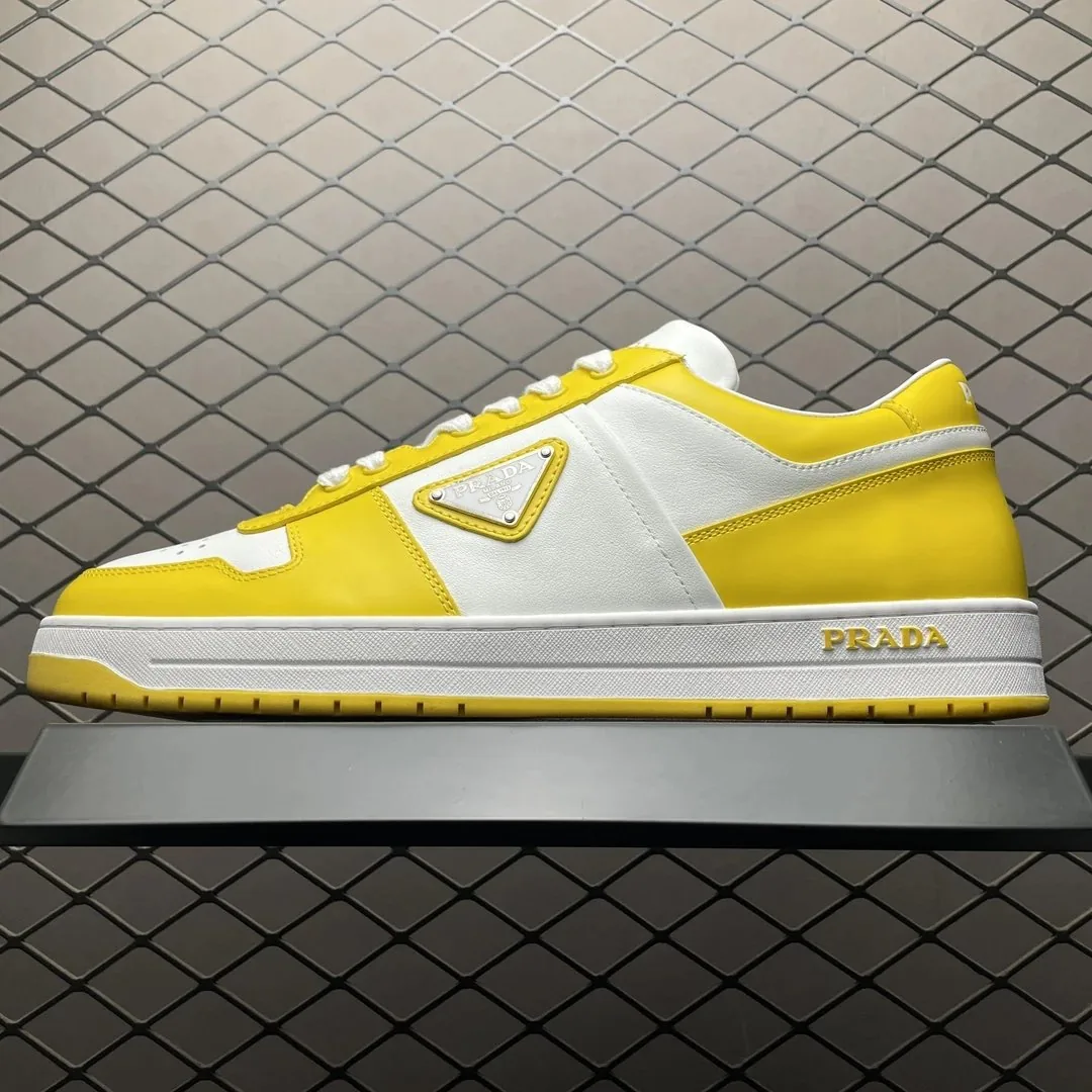 Prada Downtown White Low Sneakers — Photo 7