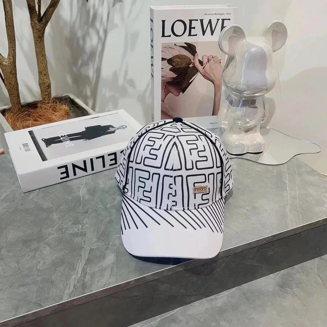Fendi FF Monogram Baseball Cap — Photo 9