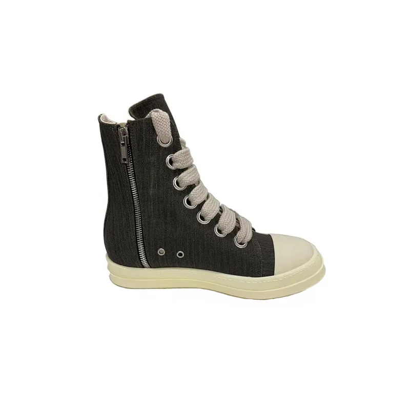 Rick Owens Ramones Black High-Tops — Photo 12