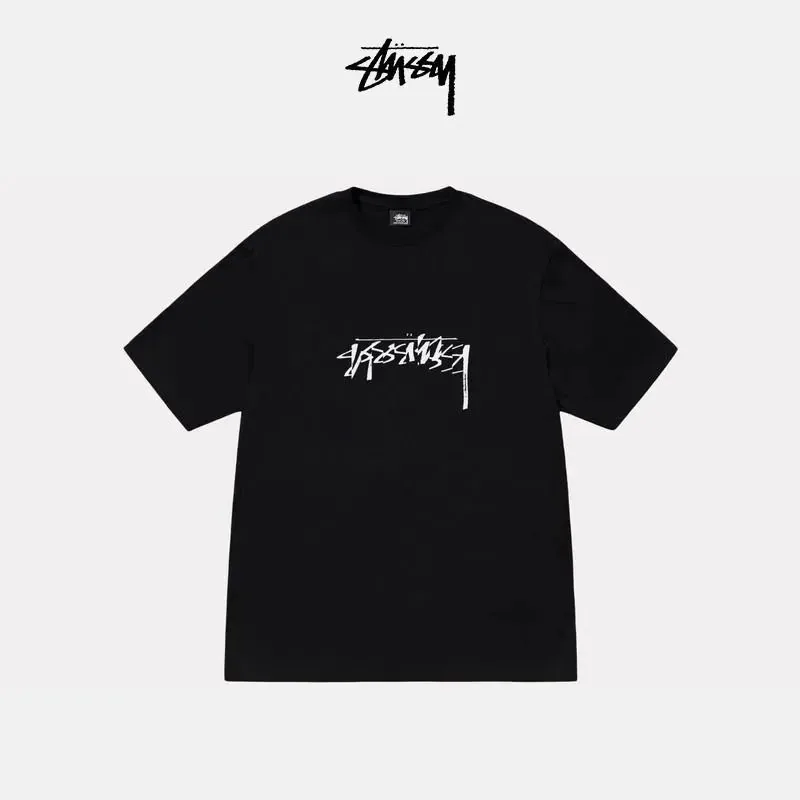 Stussy Logo Print T-Shirt Collection — QC