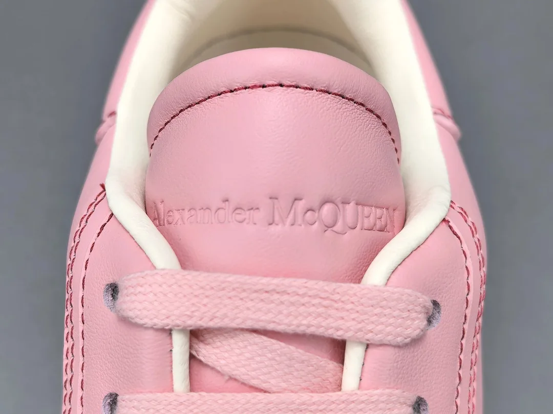Alexander McQueen Oversized Sneaker Beige Calfskin Round-Toe — photo 11
