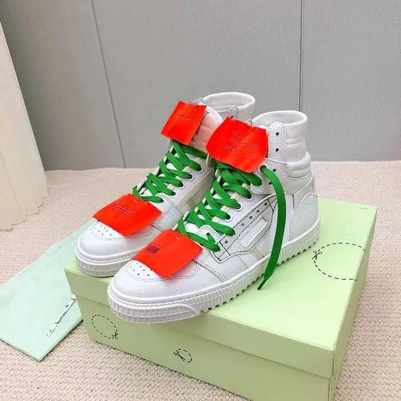 Off-White Off-Court 3.0 White High-Top Lace-Up Sneakers — Photo 9