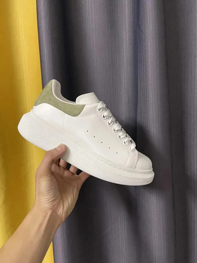 Alexander McQueen Oversized Sneaker White Trainers — photo 10