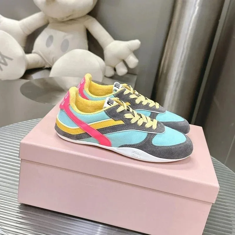 Miu Miu Grey Trainers — Photo 2