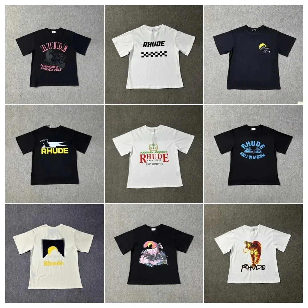 Rhude Racing Graphic Print T-Shirt Collection