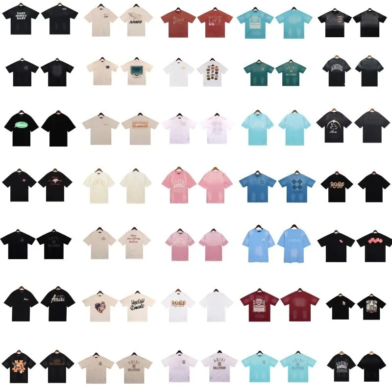 Amiri Washed Embroidered Cotton T-Shirt — Photo 2