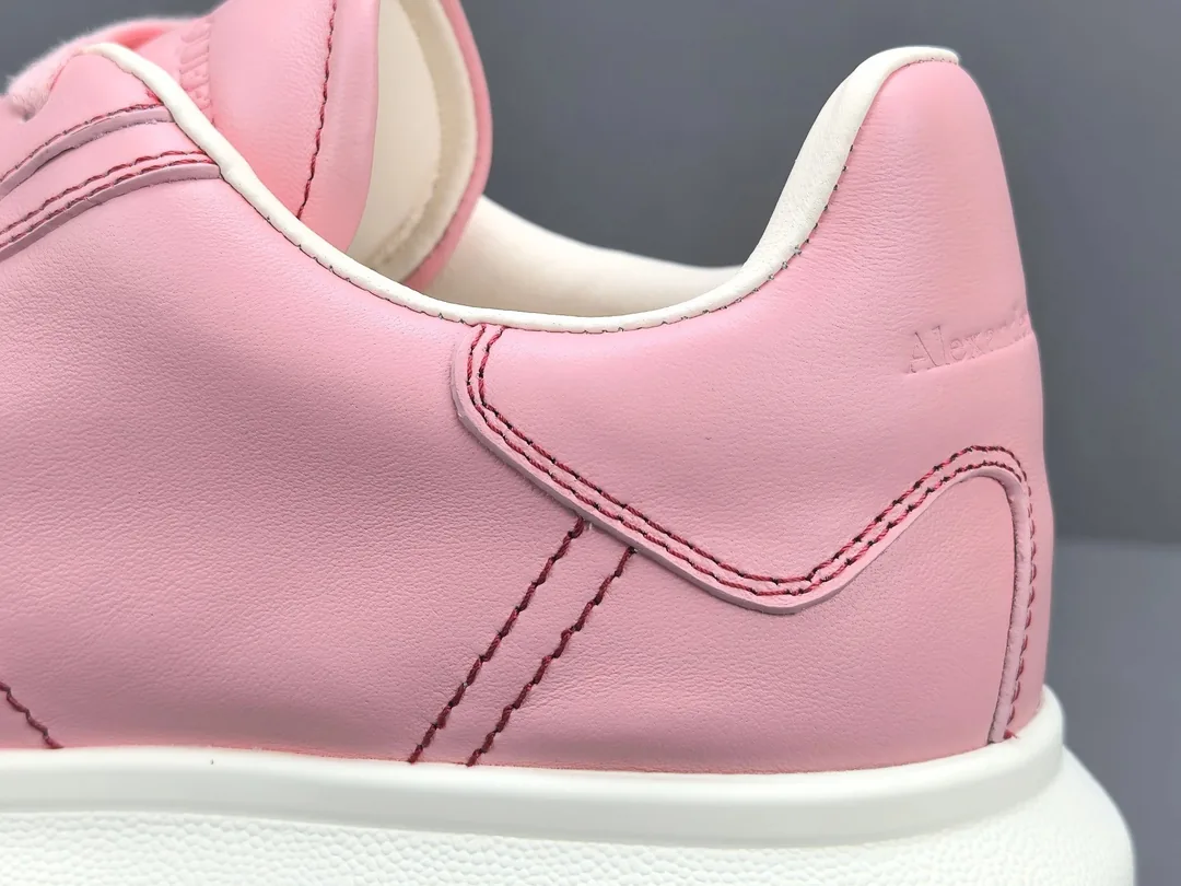 Alexander McQueen Oversized Sneaker Beige Calfskin Round-Toe — photo 8