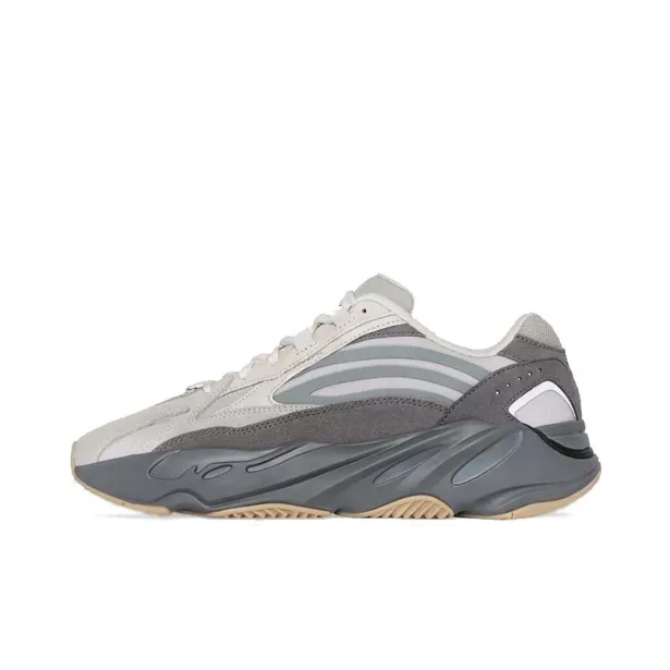 Adidas Yeezy 700 Low-Top Lace-Up Sneakers — Photo 8