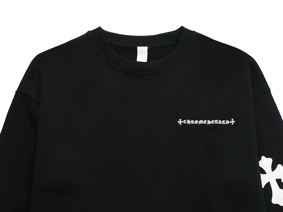 Chrome Hearts Cross Patch Crewneck Sweatshirt — Photo 3