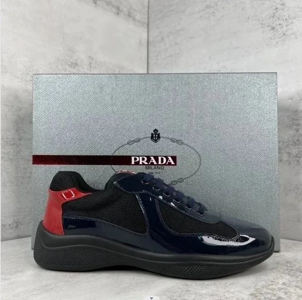 Prada America's Cup Beige Sneakers — Photo 5