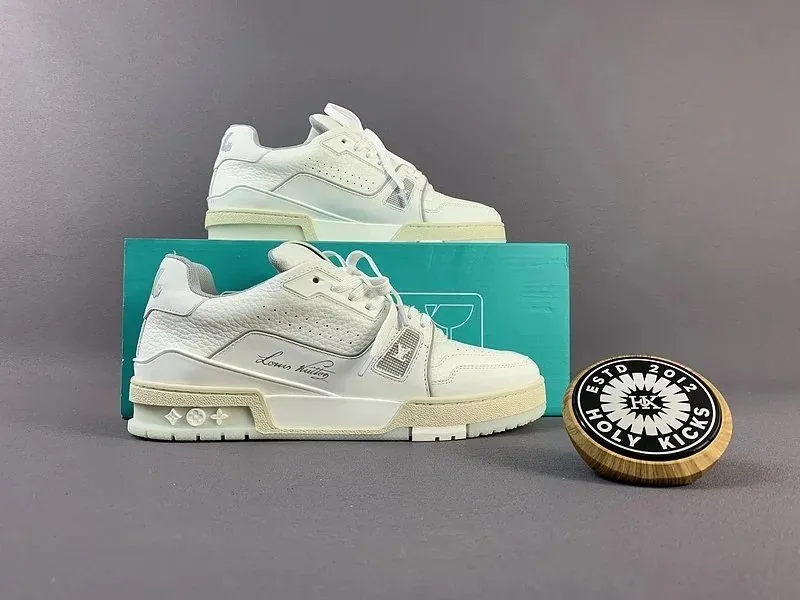 Louis Vuitton LV Trainer White Daily Trainers — Photo 6