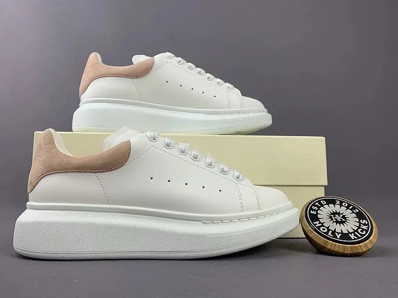 Alexander McQueen Oversized Sneaker White Platform Trainers — Photo 5