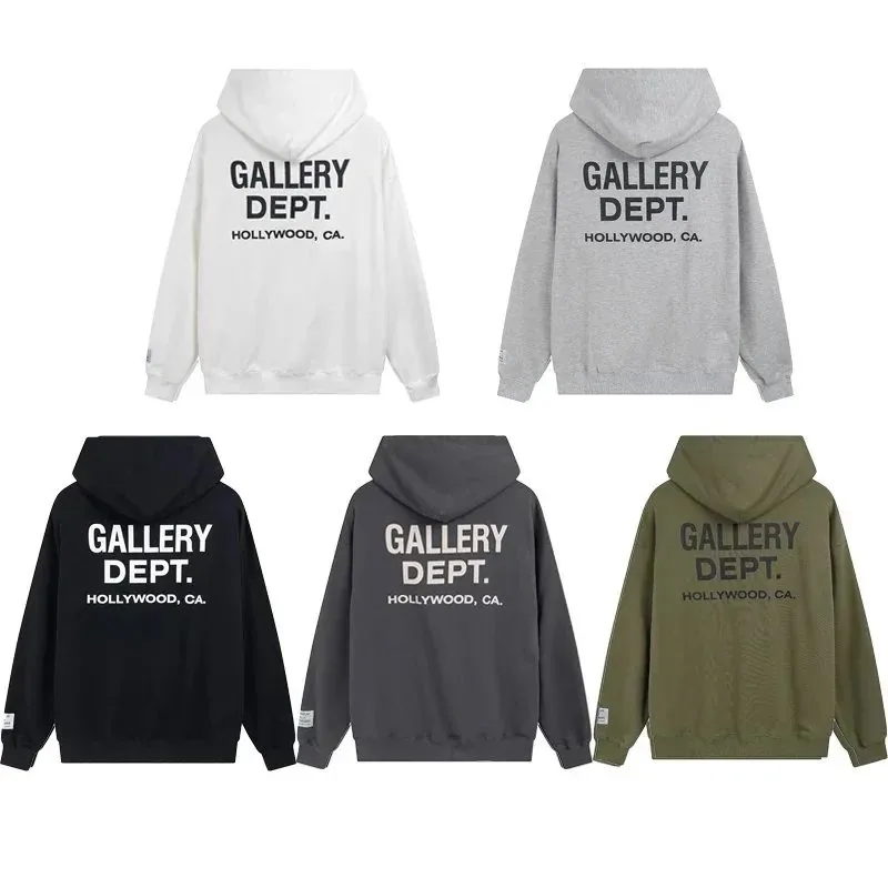 Gallery Dept Print Hooded Hoodie — Photo 6