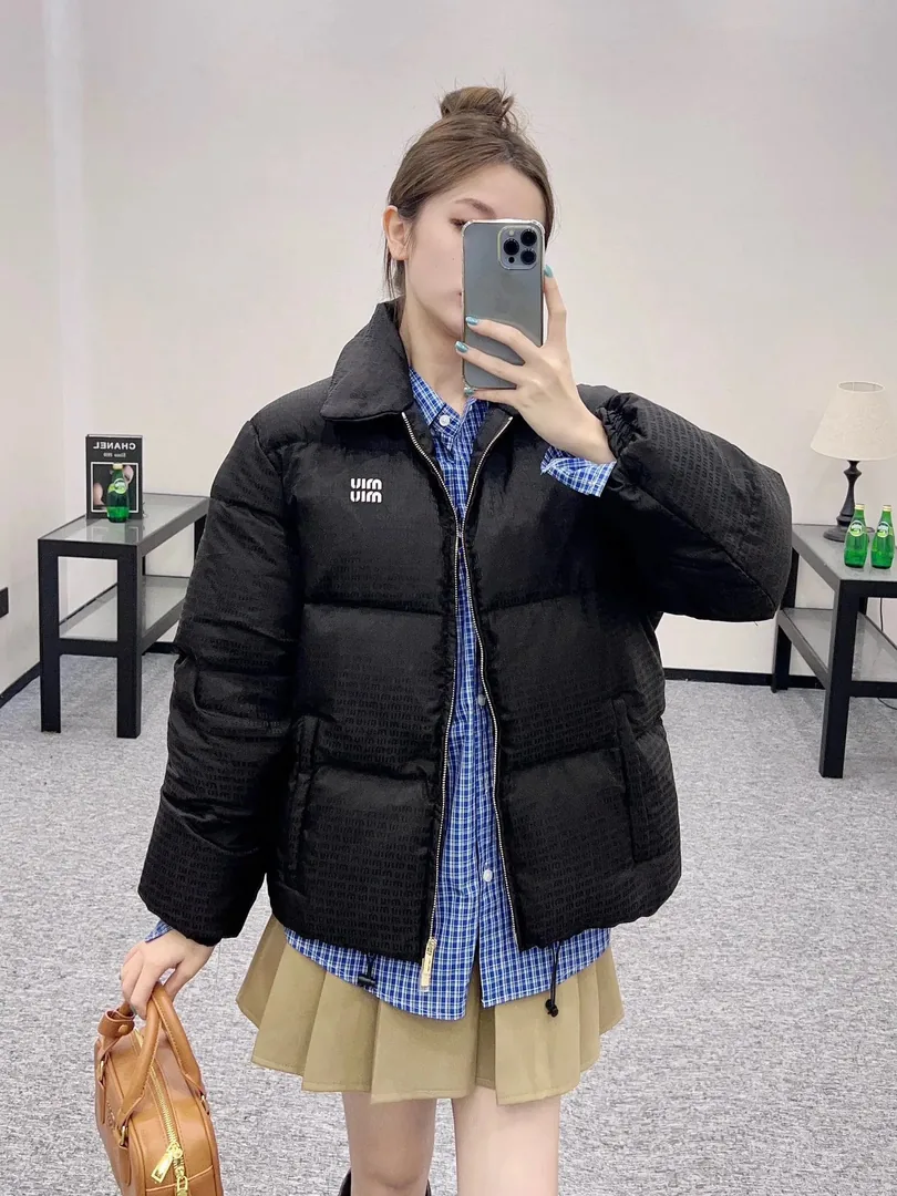 Quilted Logo Patch Padded Jacket — Photo 2