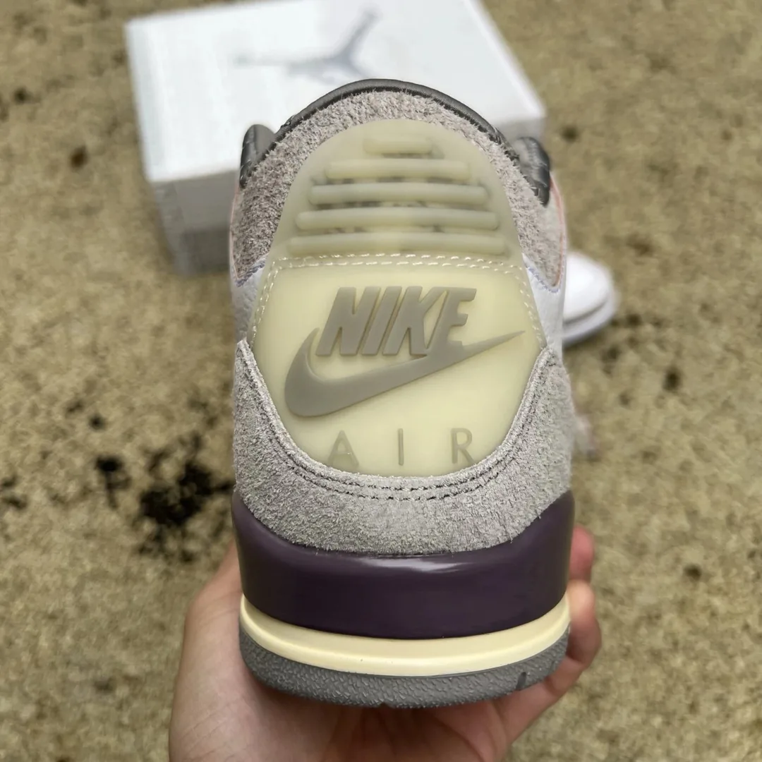 Air Jordan 3 Cream White Grey — Photo 3