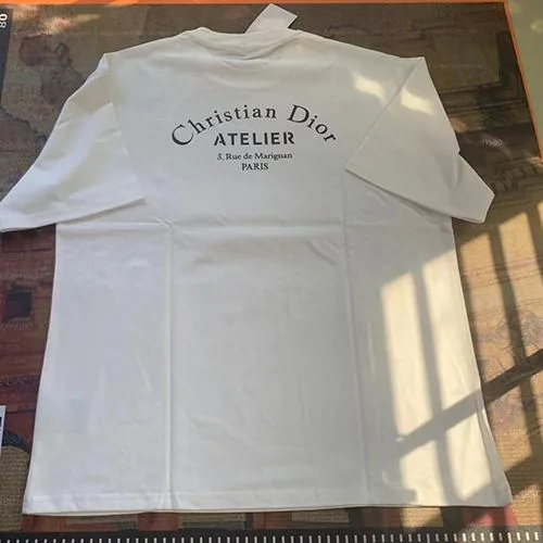 Christian Dior Couture Logo Black T-Shirt — Photo 3