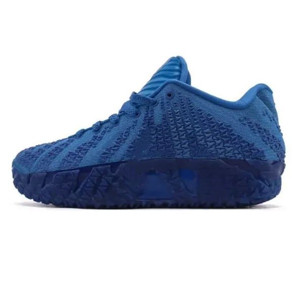 Nike A'One White Basketball Shoes — Photo 6