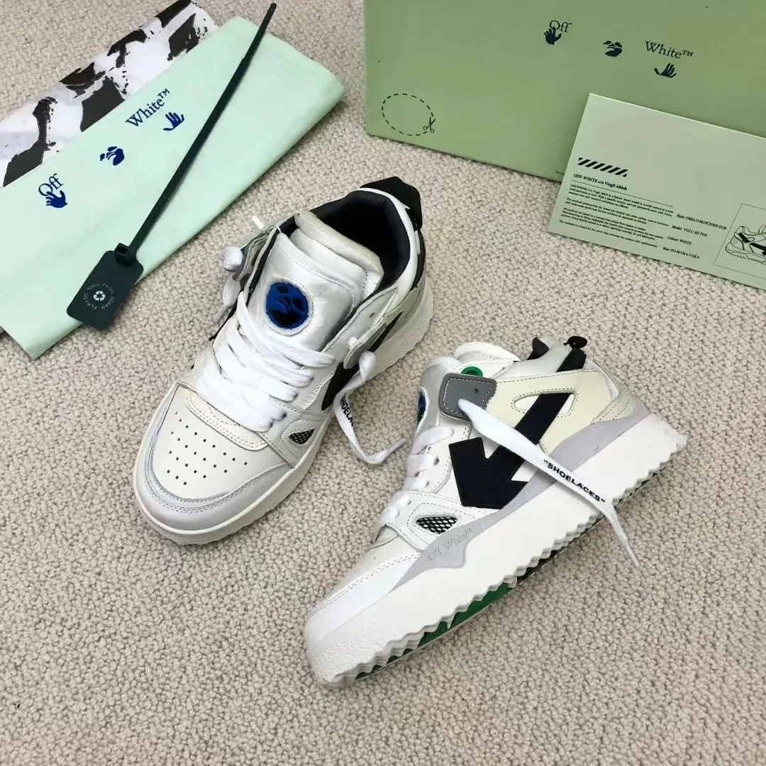 Off-White Odsy-1000 Full-Grain Leather Sneakers — photo 10