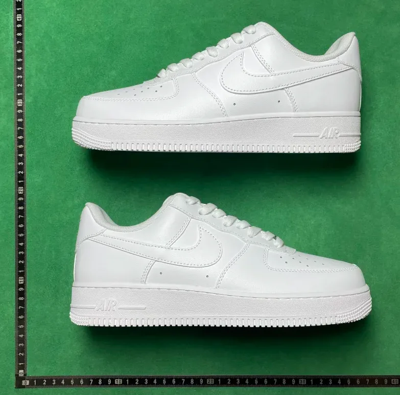 Nike Air Force 1 Beige Low-Top Rope-Lace Shoes — Photo 13