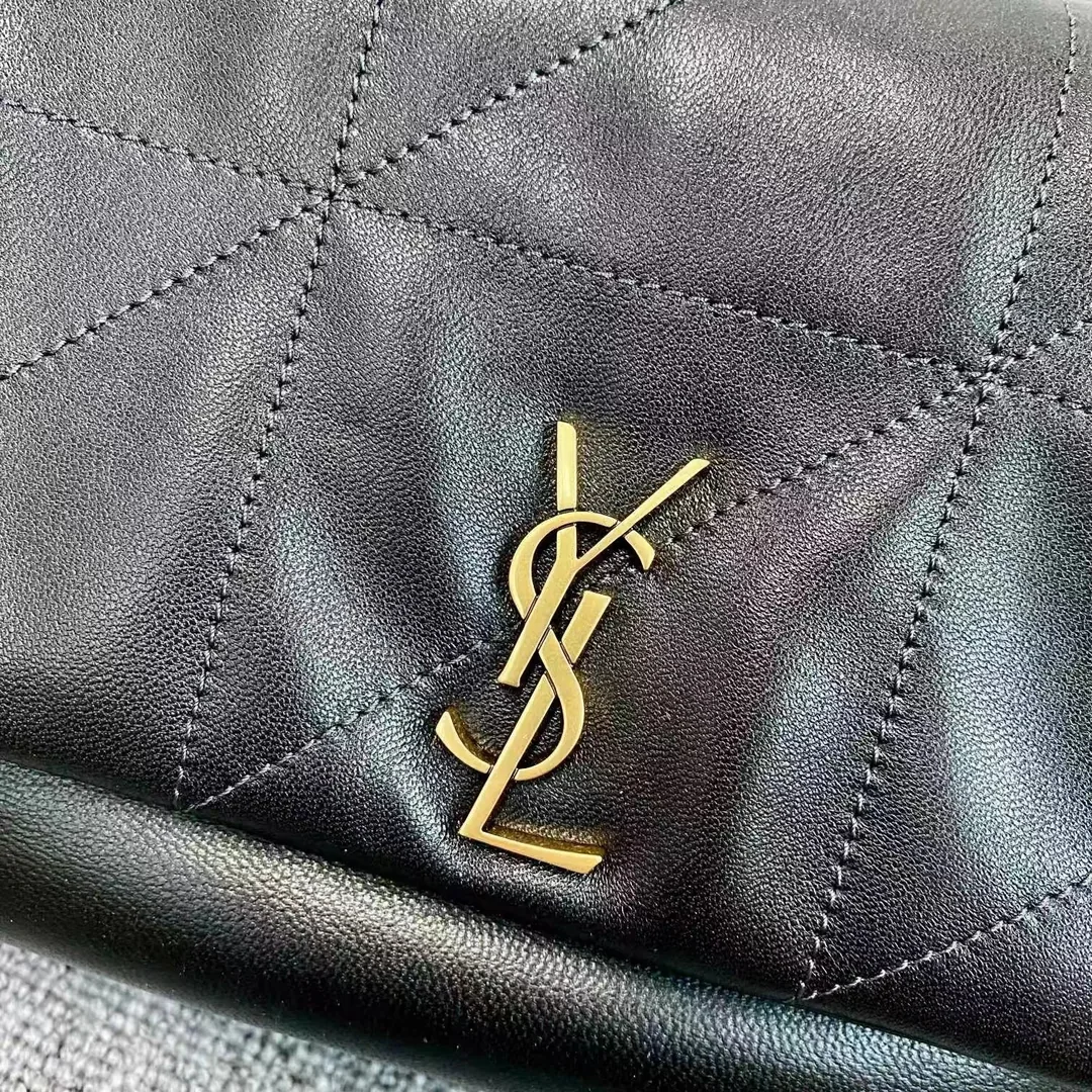 Saint Laurent Leather Shoulder Bag — photo 9