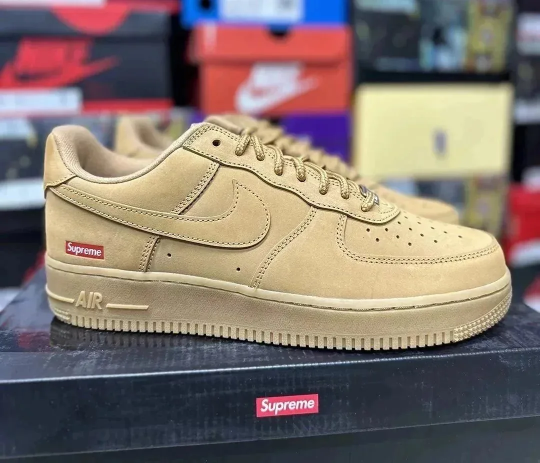 Nike Air Force 1 White Lace-Up Trainers — QC