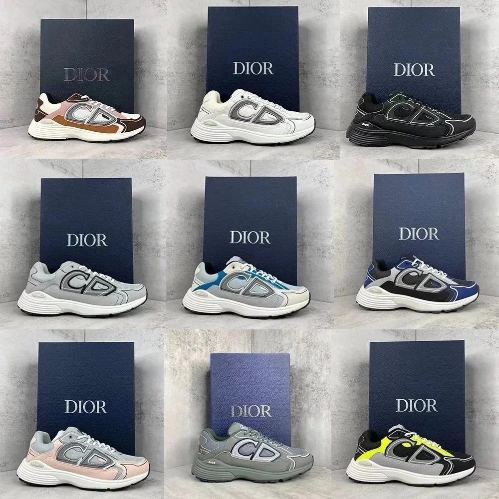 Dior B30 Navy White Sneakers