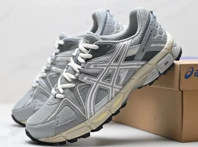 Asics Gel-Kayano 14 Grey Retro Running Shoes — Photo 10
