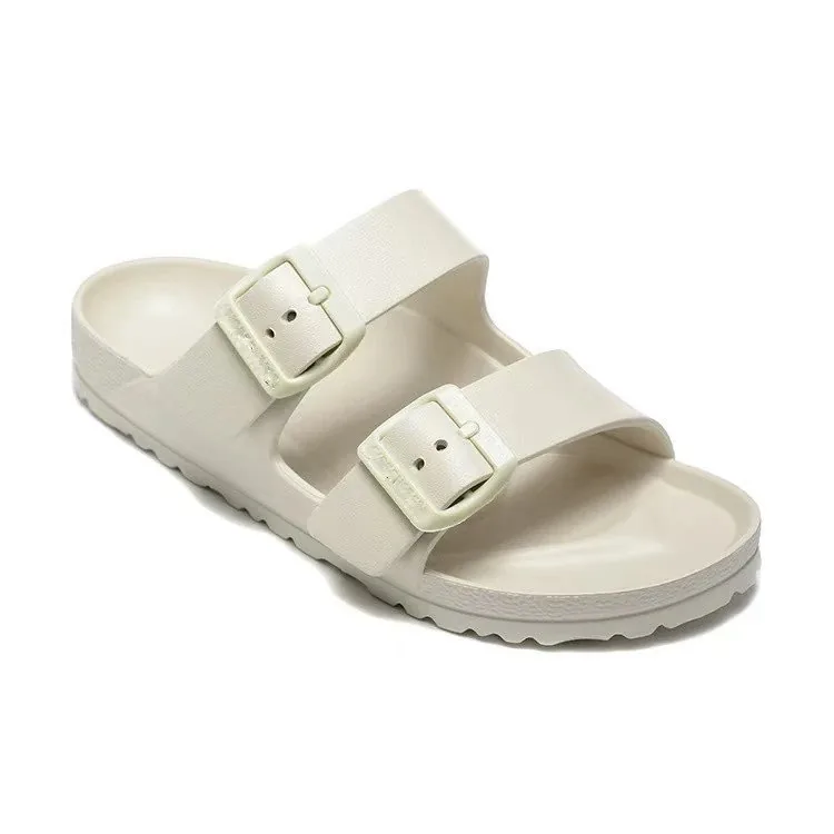 Birkenstock EVA Double-Buckle Slides — QC