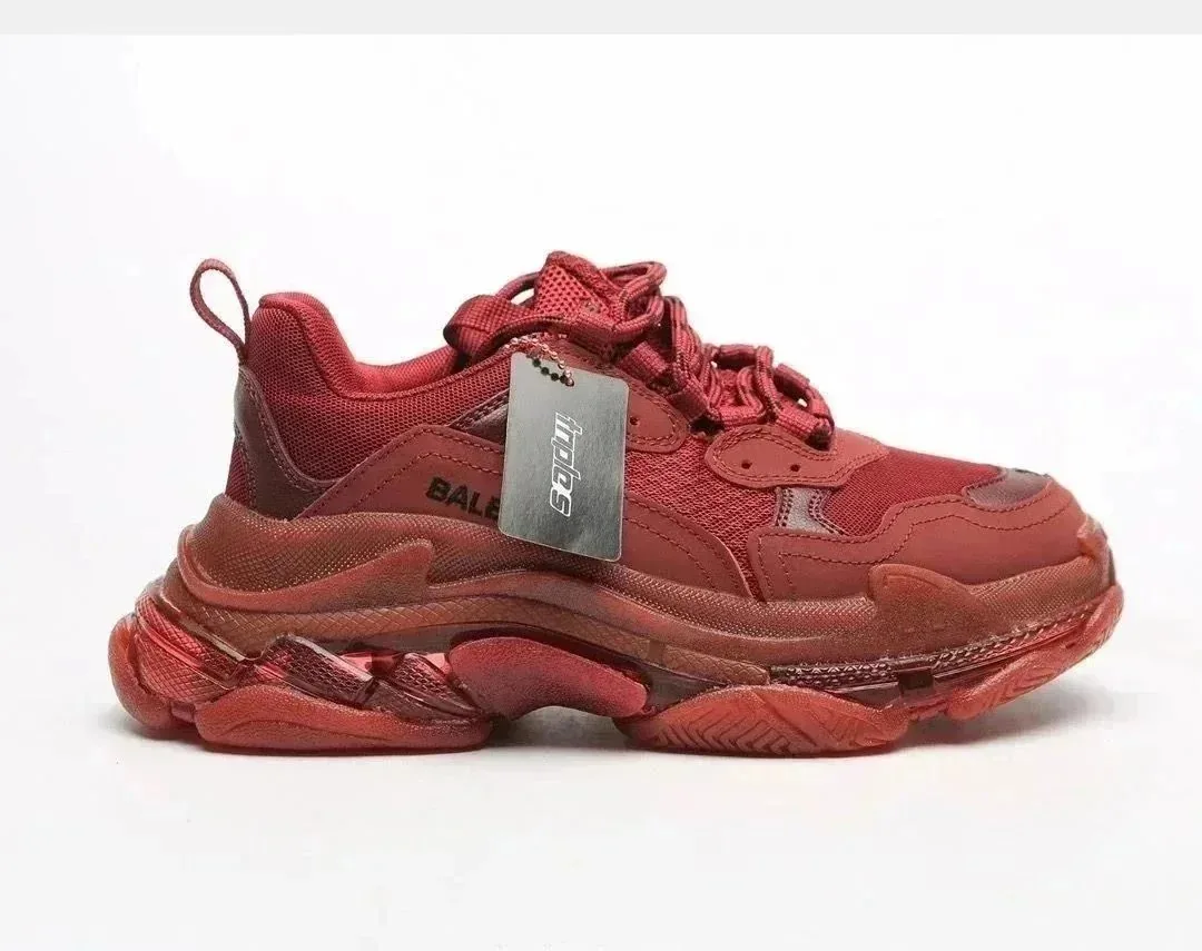 Balenciaga Triple S Pink Sneakers — QC