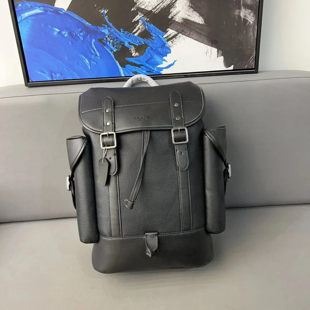 Coach Leather Backpack — photo 7