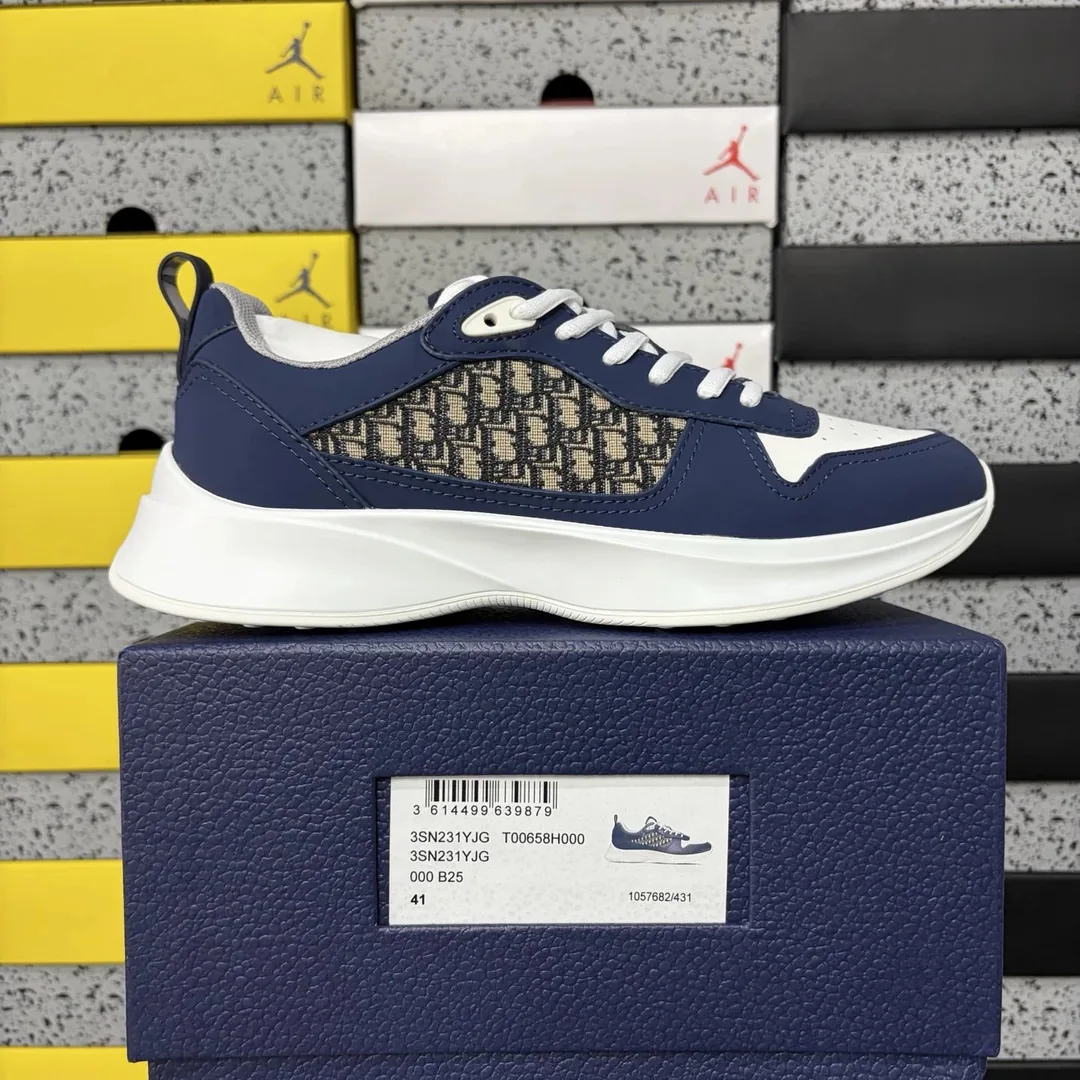 Dior B25 White Black Runners — Photo 9