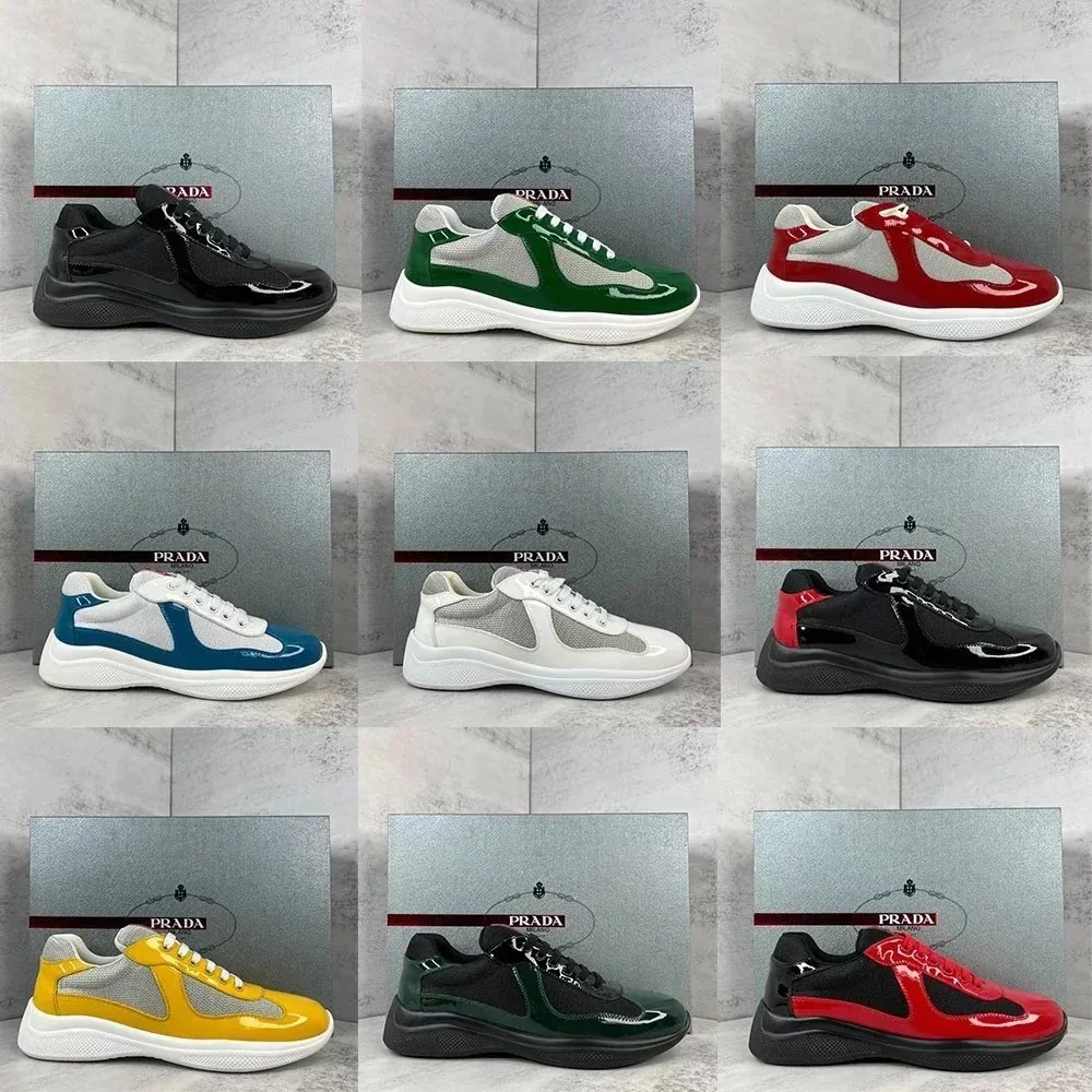 Prada America's Cup Beige Sneakers