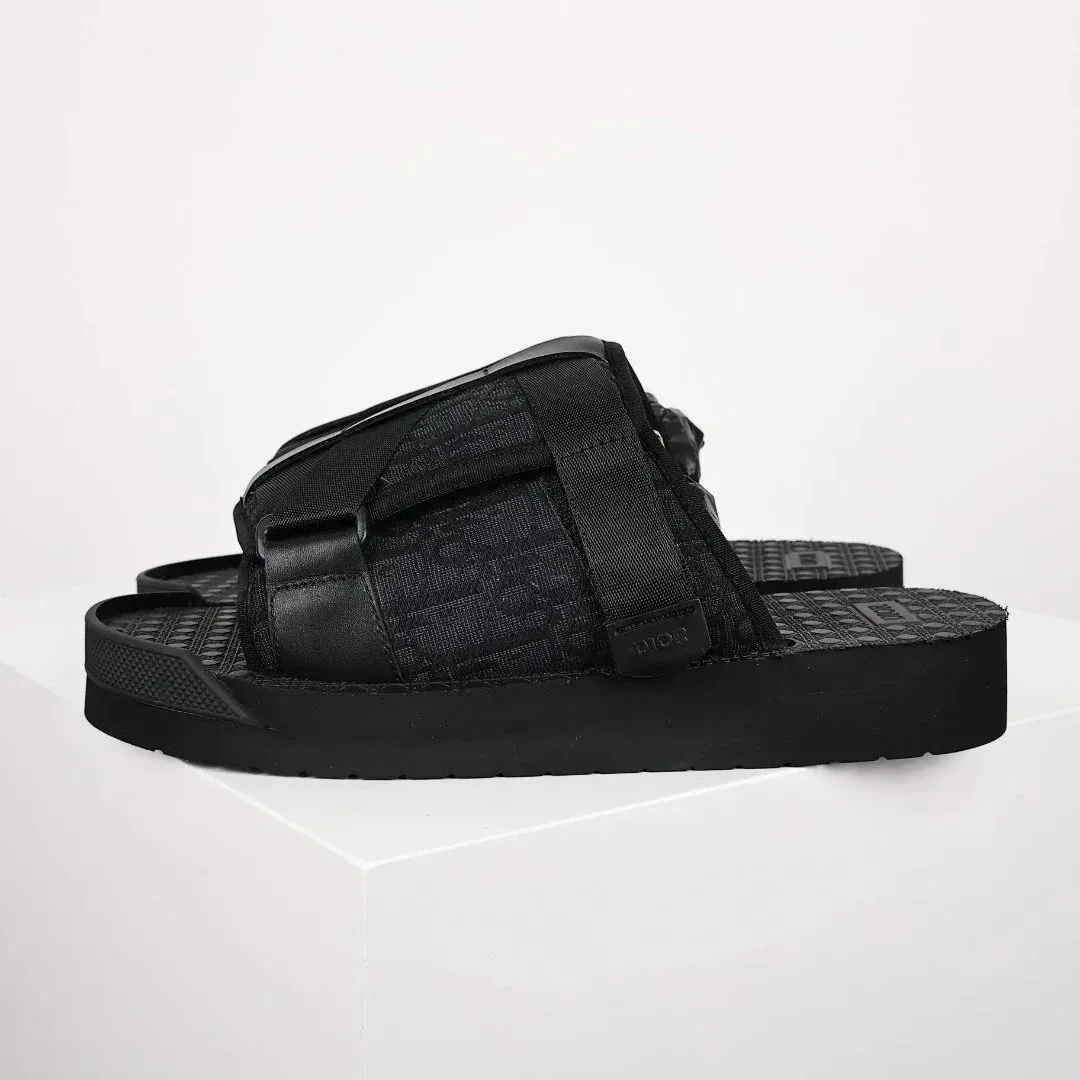 Embroidered Slides — QC