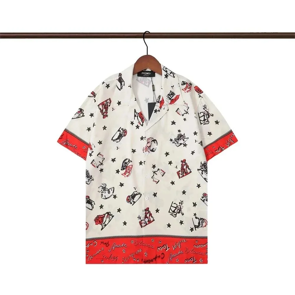 Fendi FF Monogram Short Sleeve Shirt — Photo 3