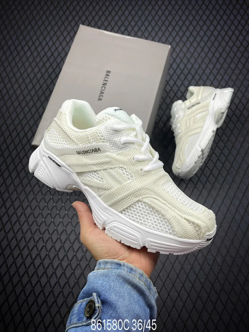 Balenciaga Phantom White Trainer Low-Top