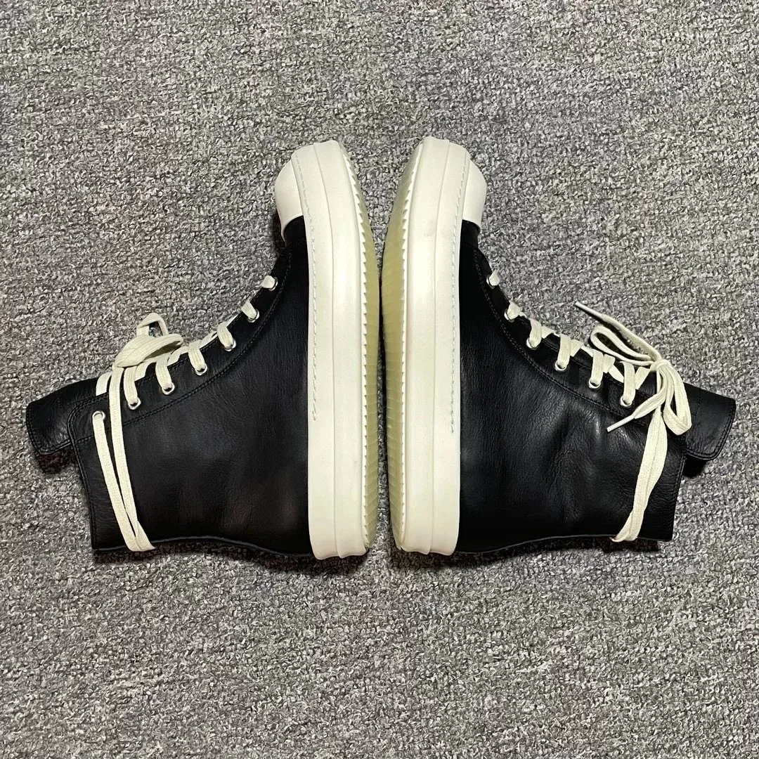 Rick Owens Ramones Leather High-Tops — QC