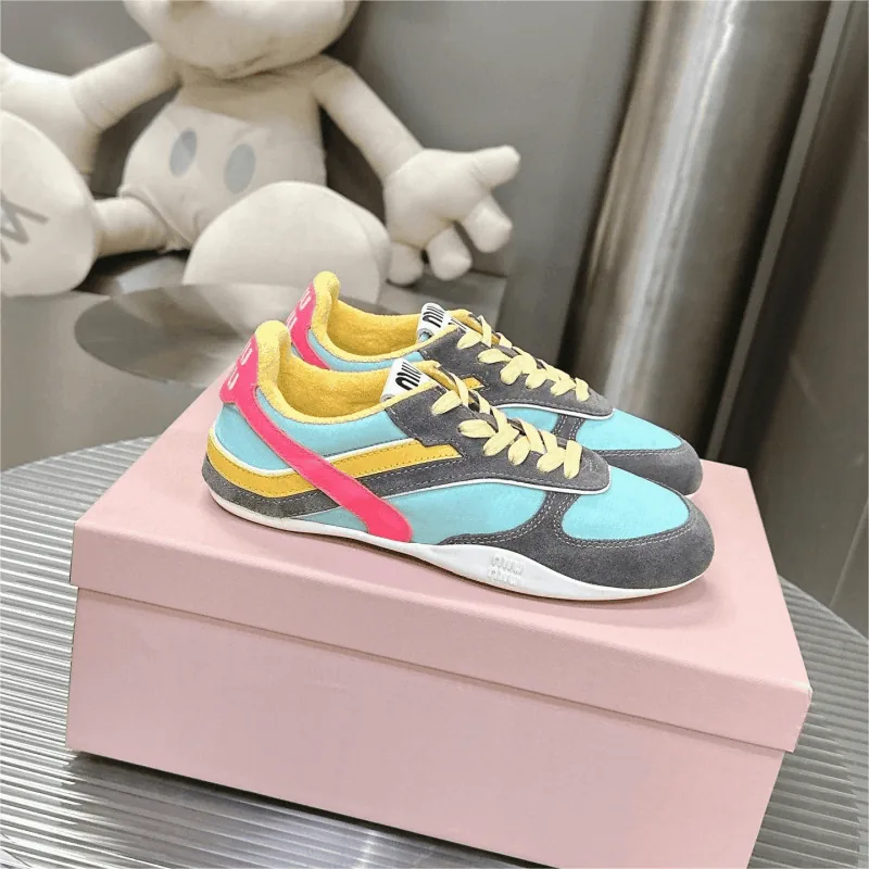 Miu Miu Grey Trainers