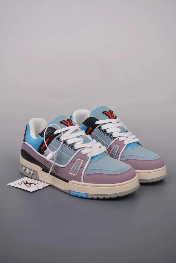 Louis Vuitton LV Trainer Maxi White Low-Tops — Photo 5