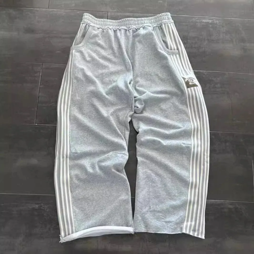 Striped Zip Sweatpants