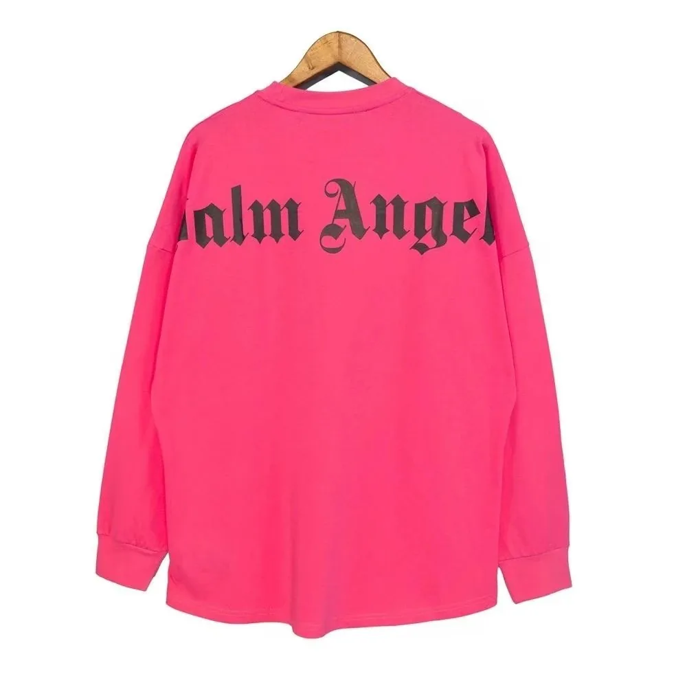 Palm Angels Letter Print Long-Sleeve Tee — photo 5