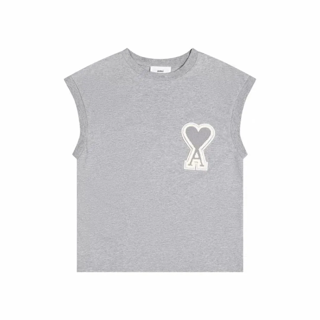 Ami Paris Heart Logo Tank Top Collection — Photo 7