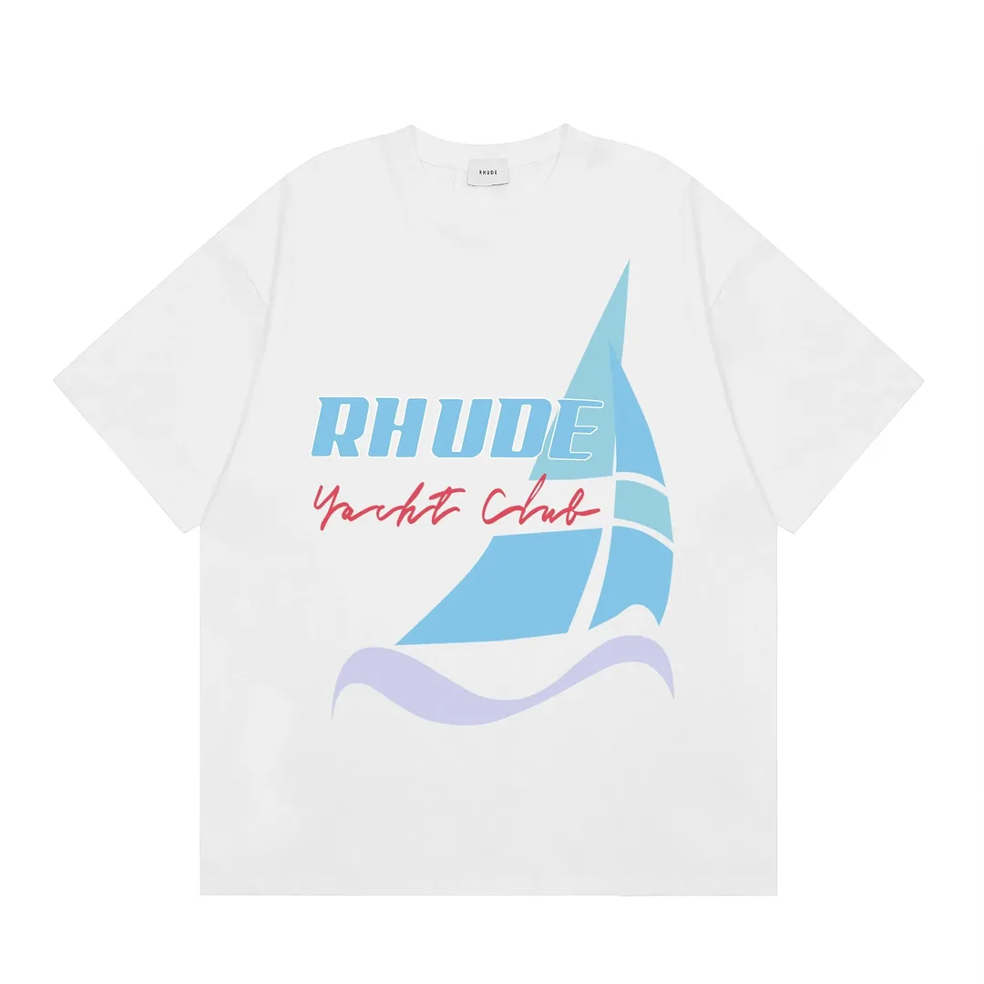 Rhude Sunset and Logo Print T-Shirt Collection — Photo 2
