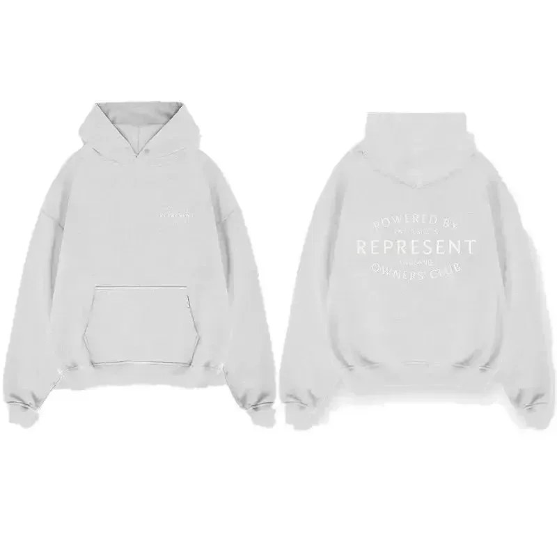 Print Hooded Hoodie — Photo 4
