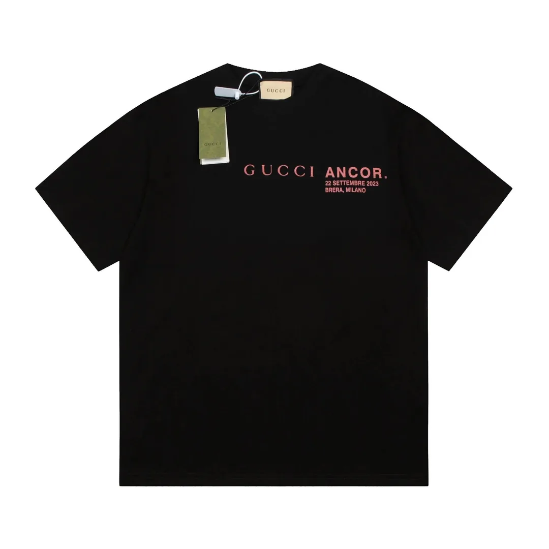Gucci Ancora Logo Print White T-Shirt — Photo 2