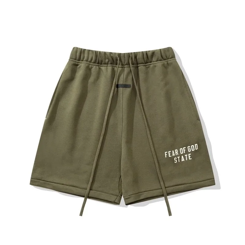 Essentials Letter Print Shorts — photo 2